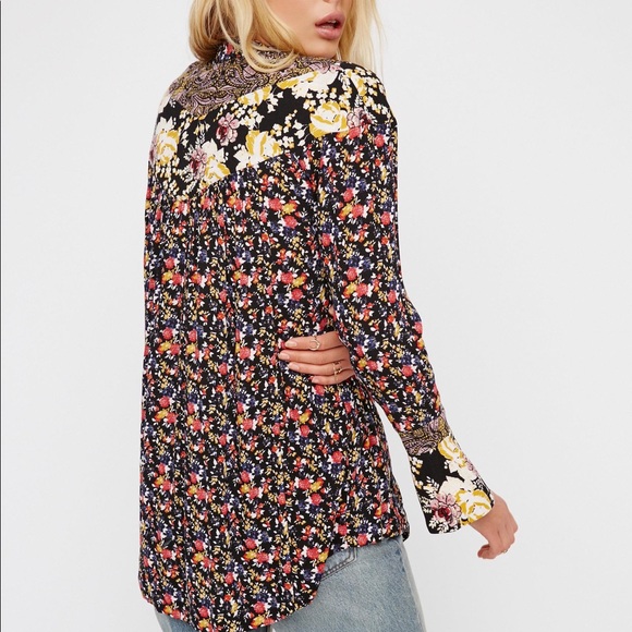 Free people wildflower fields tunic, small - Picture 3 of 4